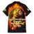Bob King Of Reggae Family Matching Tank Maxi Dress and Hawaiian Shirt Rastafari Lion - You Never Know How Strong You Are