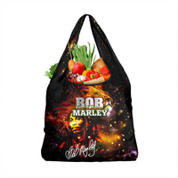 Bob King Of Reggae Grocery Bag Rastafari Lion - You Never Know How Strong You Are