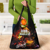 Bob King Of Reggae Grocery Bag Rastafari Lion - You Never Know How Strong You Are