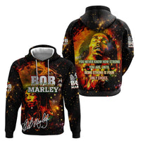 Bob King Of Reggae Hoodie Rastafari Lion - You Never Know How Strong You Are