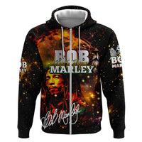 Bob King Of Reggae Hoodie Rastafari Lion - You Never Know How Strong You Are