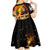 Bob King Of Reggae Kid Short Sleeve Dress Rastafari Lion - You Never Know How Strong You Are