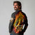 Bob King Of Reggae Long Sleeve Polo Shirt Rastafari Lion - You Never Know How Strong You Are