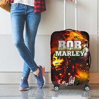 Bob King Of Reggae Luggage Cover Rastafari Lion - You Never Know How Strong You Are