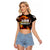 Bob King Of Reggae Raglan Cropped T Shirt Rastafari Lion - You Never Know How Strong You Are