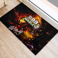 Bob King Of Reggae Rubber Doormat Rastafari Lion - You Never Know How Strong You Are