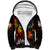 Bob King Of Reggae Sherpa Hoodie Rastafari Lion - You Never Know How Strong You Are