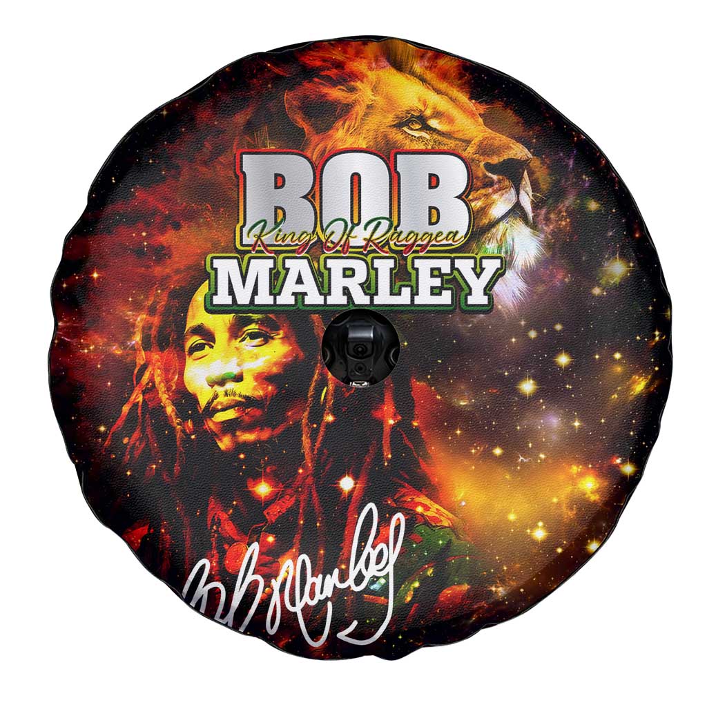 Bob King Of Reggae Spare Tire Cover Rastafari Lion - You Never Know How Strong You Are
