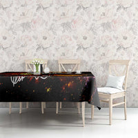 Bob King Of Reggae Tablecloth Rastafari Lion - You Never Know How Strong You Are