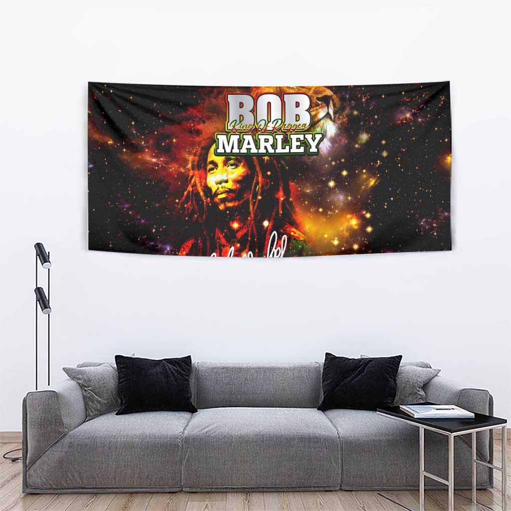 Bob King Of Reggae Tapestry Rastafari Lion - You Never Know How Strong You Are