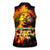 Bob King Of Reggae Women Sleeveless Polo Shirt Rastafari Lion - You Never Know How Strong You Are