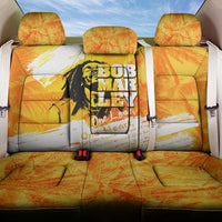 Legend Bob Reggae Back Car Seat Cover One Love One Heart Tropical Leaf