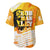 Legend Bob Reggae Baseball Jersey One Love One Heart Tropical Leaf