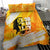 Legend Bob Reggae Bedding Set One Love One Heart Tropical Leaf