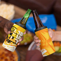 Legend Bob Reggae 4 in 1 Can Cooler Tumbler One Love One Heart Tropical Leaf