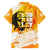 Legend Bob Reggae Family Matching Off Shoulder Short Dress and Hawaiian Shirt One Love One Heart Tropical Leaf