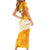 Legend Bob Reggae Family Matching Short Sleeve Bodycon Dress and Hawaiian Shirt One Love One Heart Tropical Leaf