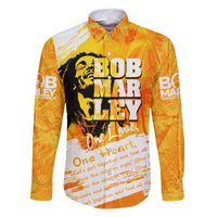 Legend Bob Reggae Family Matching Summer Maxi Dress and Hawaiian Shirt One Love One Heart Tropical Leaf