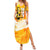 Legend Bob Reggae Family Matching Summer Maxi Dress and Hawaiian Shirt One Love One Heart Tropical Leaf