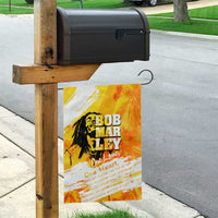 Legend Bob Reggae Garden Flag One Love One Heart Tropical Leaf