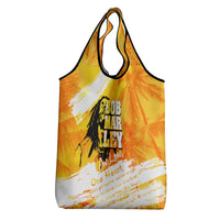 Legend Bob Reggae Grocery Bag One Love One Heart Tropical Leaf
