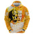 Legend Bob Reggae Hoodie One Love One Heart Tropical Leaf