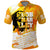 Legend Bob Reggae Polo Shirt One Love One Heart Tropical Leaf