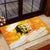 Legend Bob Reggae Rubber Doormat One Love One Heart Tropical Leaf