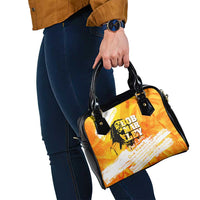 Legend Bob Reggae Shoulder Handbag One Love One Heart Tropical Leaf