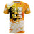 Legend Bob Reggae T Shirt One Love One Heart Tropical Leaf