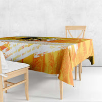 Legend Bob Reggae Tablecloth One Love One Heart Tropical Leaf