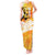 Legend Bob Reggae Tank Maxi Dress One Love One Heart Tropical Leaf