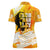 Legend Bob Reggae Women Polo Shirt One Love One Heart Tropical Leaf