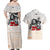 King of Reggae Legend Bob Couples Matching Off Shoulder Maxi Dress and Hawaiian Shirt Lion Rastafari Cannabis Typography Style