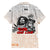 King of Reggae Legend Bob Family Matching Long Sleeve Bodycon Dress and Hawaiian Shirt Lion Rastafari Cannabis Typography Style