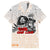 King of Reggae Legend Bob Family Matching Short Sleeve Bodycon Dress and Hawaiian Shirt Lion Rastafari Cannabis Typography Style
