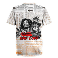 King of Reggae Legend Bob Rugby Jersey Lion Rastafari Cannabis Typography Style
