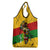 Black History Month Grocery Bag Strength Love and Justice Typography