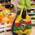Black History Month Grocery Bag Strength Love and Justice Typography