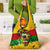 Black History Month Grocery Bag Strength Love and Justice Typography