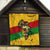 Black History Month Quilt Strength Love and Justice Typography