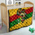 Black History Month Quilt Strength Love and Justice Typography
