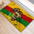 Black History Month Rubber Doormat Strength Love and Justice Typography