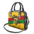 Black History Month Shoulder Handbag Strength Love and Justice Typography