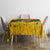 Black History Month Tablecloth Strength Love and Justice Typography