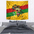Black History Month Tapestry Strength Love and Justice Typography