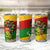 Black History Month Tumbler Cup Strength Love and Justice Typography