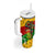 Black History Month Tumbler With Handle Strength Love and Justice Typography