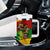 Black History Month Tumbler With Handle Strength Love and Justice Typography
