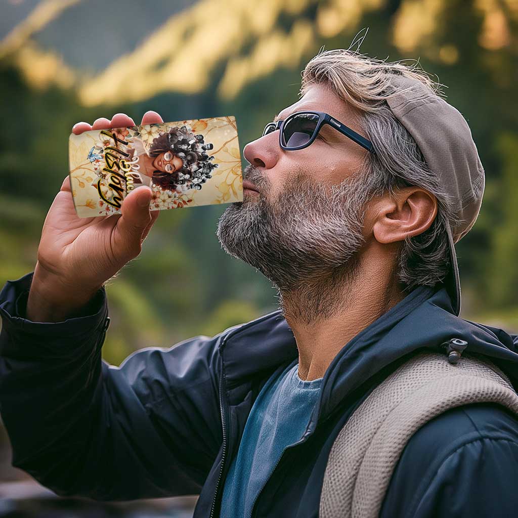 Black History My Roots 4 in 1 Can Cooler Tumbler Civil Rights Leaders African Women